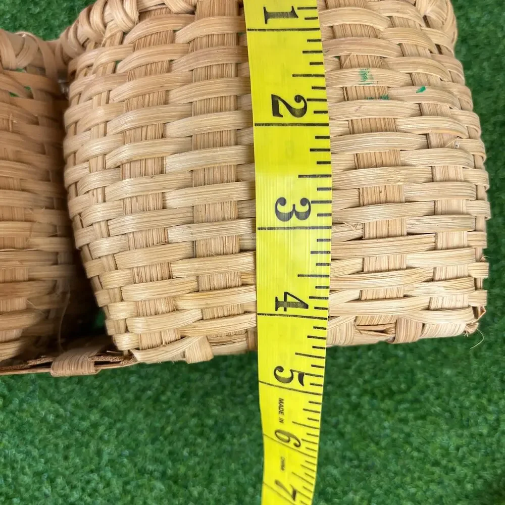 Vintage Hancock Double Woven Peanut Basket